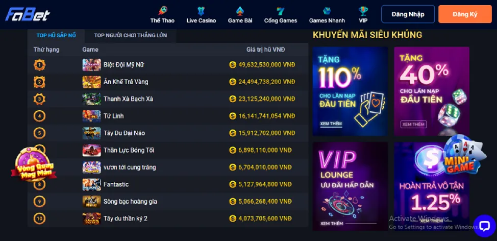 Bắn Cá Long Vương 789betz